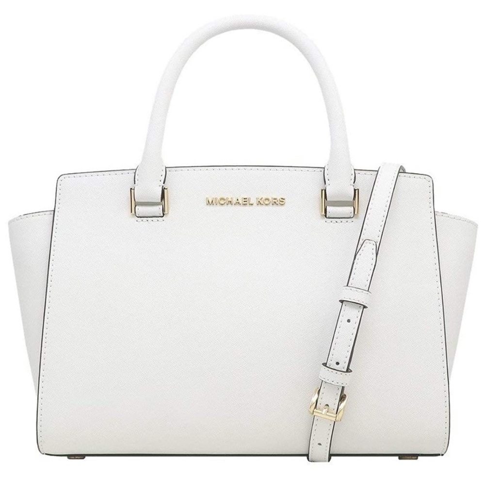 Brand New White Michael Kors Selma Bag🤍